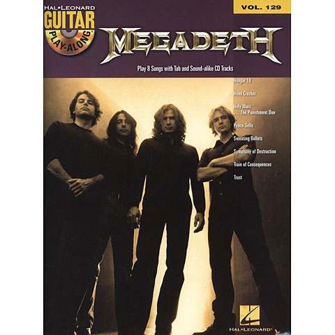 MegaDeath Guitar Playalong + CD