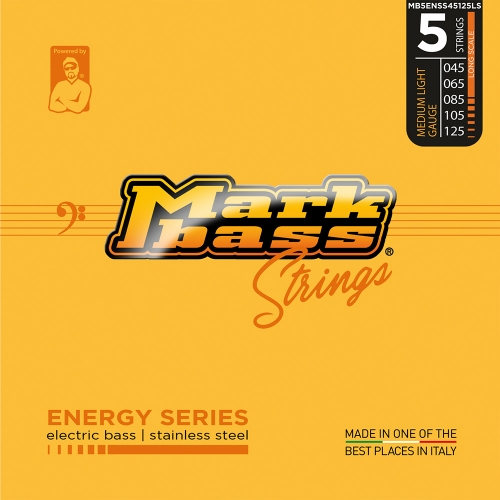 Markbass MB5ENSS45125LS Energy Series Bassnaren 5-Snarig Long Scale (45-125)