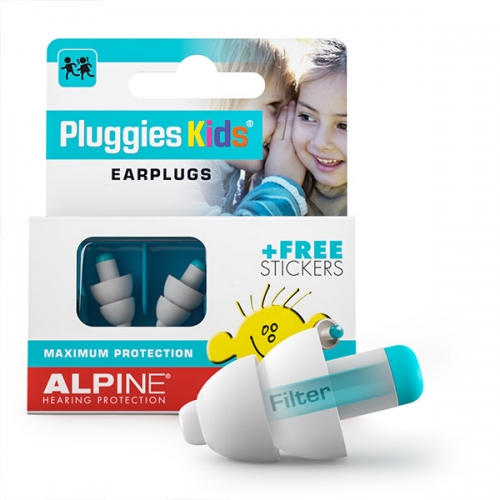 Alpine Pluggies Oordoppen voor Kinderen (3-12 jaar)