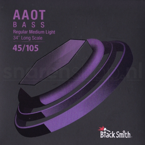 BlackSmith EEAB45105 Nickel Round Wound Bassnaren (45-105)