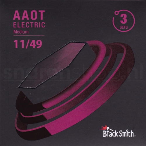 BlackSmith AANW-1149-3P Coated Elektrische Gitaarsnaren (11-49) 3-Pack