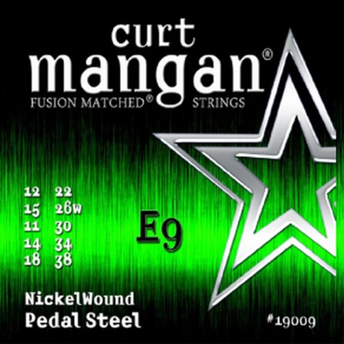 Curt Mangan 19009 Pedal Steel Snaren E9th (12-38)