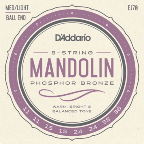 D'Addario EJ70 Mandoline Snaren (11-38)
