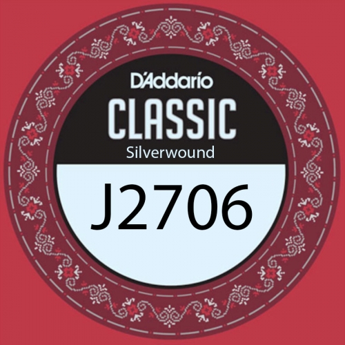 D'Addario J2706 Klassieke Snaar - E6 (Laag)