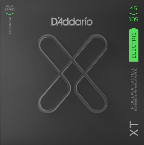 D'Addario XT bassnaren | D'Addario XTB45105 coated bassnaren