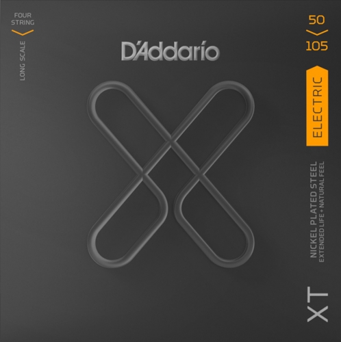 D'Addario XT bassnaren | D'Addario XTB50105 coated bassnaren