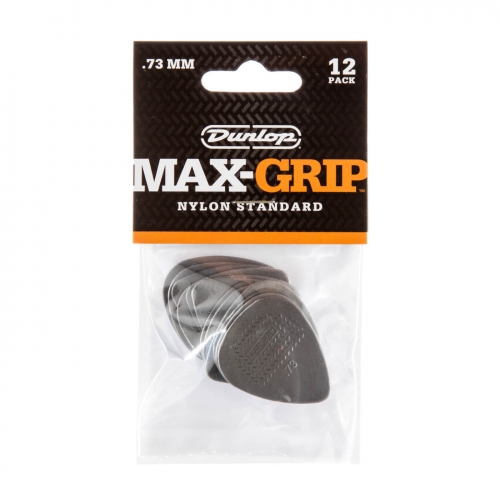 Dunlop 449P073 Max Grip Plectrum 0.73mm 12-Pack