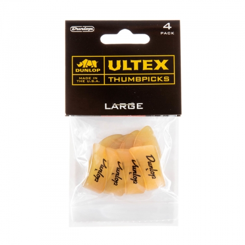 Dunlop 9073P Ultex Large Duimplectrum 4-Pack