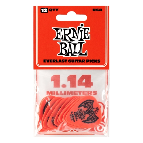Ernie Ball 9194 Everlast Plectrum 1.14mm 12-Pack 