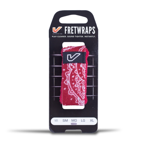 Gruvgear FW-BNR-MD Fretwrap Red Bandana Medium 1-Pack