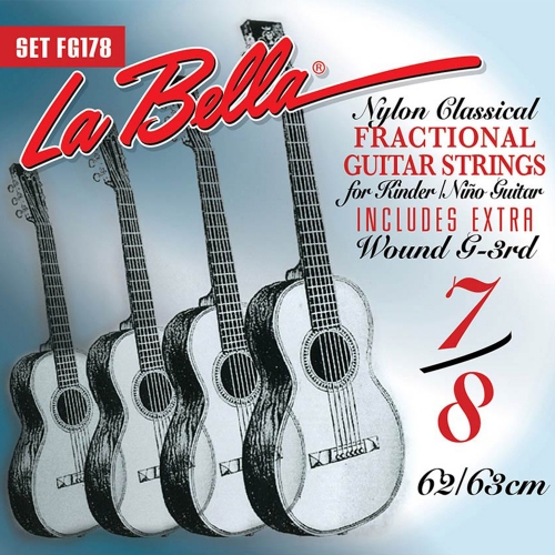 La Bella FG178 7/8 Mensuurlengte Klassieke Gitaarsnaren - Normale Spanning