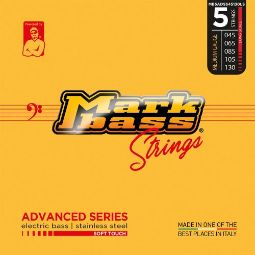 Markbass MB5ADSS45130LS Advanced Series Soft Touch Bassnaren 5-Snarig (45-130)
