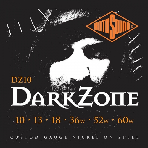 rotosound dark zone snaren 10-60 nickel wound limited edition