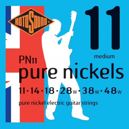 rotosound pn11 pure nickel snaren