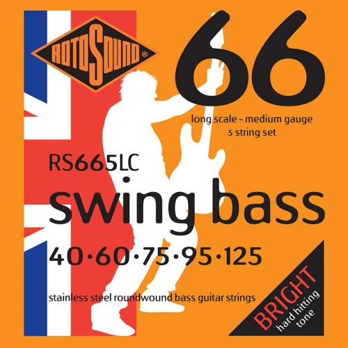 Rotosound RS665LC Bassnaren Long Scale (40-125)