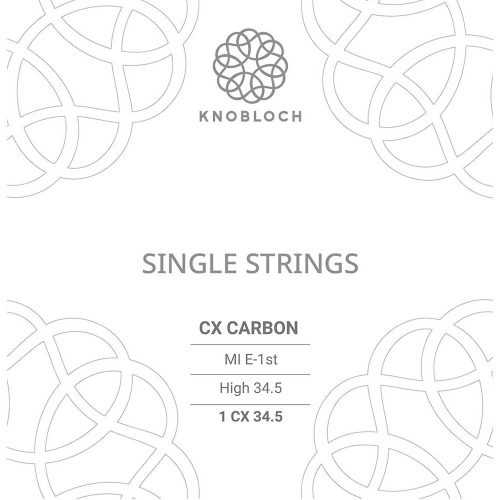 Knobloch 1CX34.5 CX Carbon Losse E1-Snaar Hoge Spanning