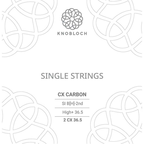 Knobloch 2CX36.5 CX Carbon Losse B2-Snaar High+ Spanning