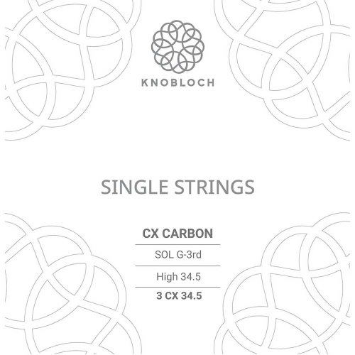 Knobloch 3CX34.5 CX Carbon Losse G3-Snaar Hoge Spanning