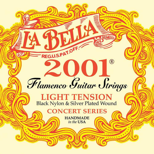 La Bella 2001FL Flamenco/Klassieke Gitaarsnaren Lage Spanning