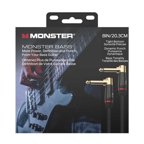 Monster Cable Bass Basgitaar Patchkabel 20cm 600544