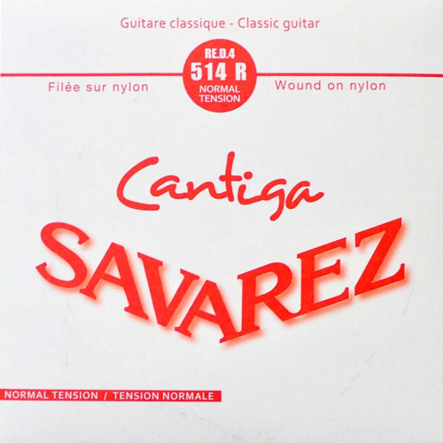 Savarez 514R Cantiga Silverplated Losse Klassieke D4-Snaar - Normale Spanning