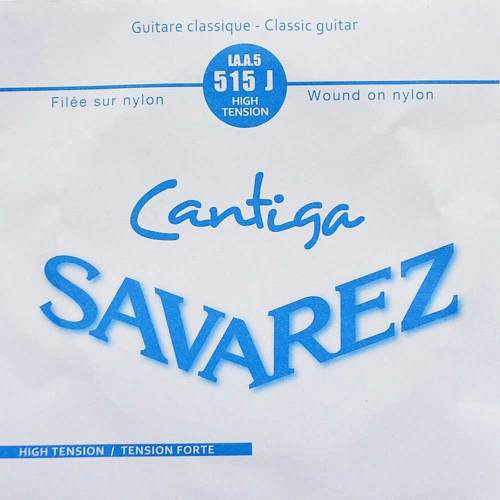 Savarez 515J Cantiga Silverplated Losse Klassieke A5-Snaar - Hoge Spanning