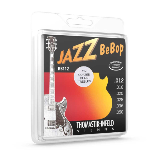 Thomastik BB112T BeBop Jazz Tinplated Trebles Gitaarsnaren (12-50) Light