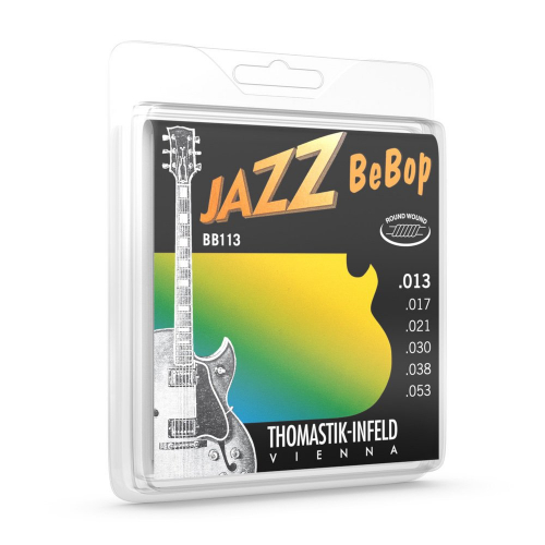 Thomastik BB113 BeBop Jazz Elektrische Gitaarsnaren (13-53) Medium Light