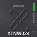 D'Addario XTNW024 Nickel Wound XT Losse Elektrische Snaar .024