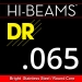 DR Strings HBBSH065 Hi-Beam .065 Losse Bassnaar