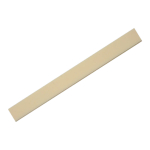 Allparts LT-1423-028 Kunststof Binding voor Gitaar 1600 x 8 x 0.5mm Crème