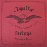 Aquila 91U Thunder Reds 4-Snarige Bas Ukulele Snaren 18" tot 21" Schaallengte (94-165)