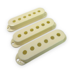 AxLabs AX-LPCSMVW Modern Single Coil Pickup Covers (52/50/48mm) Oud Wit (Set van 3)