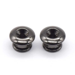 AxLabs KD2E1007BN Small Strap Buttons Rounded Top Black Nickel (Set van 2)
