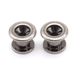 AxLabs KD2E1018AS Longer Neck Area Strap Buttons Antique Silver (Set van 2)