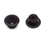 AxLabs KD2E1020BK Large Strap Buttons Zwart (Set van 2)