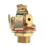 AxLabs PTT2G Pure Tone Multi-Contact Output Jack Stereo voor Elektrische Gitaar Verguld