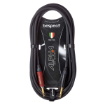 Bespeco AH300SL Alpha Series Neutrik Silent Gitaarkabel 3 Meter Op=Op