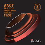 BlackSmith AAPB-1152-3P Coated Akoestische Gitaarsnaren (11-52) 3-Pack - Phosphor Bronze