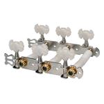 Boston 129-B Lyra Stemmechanieken voor Klassieke Gitaar Nikkel met Butterfly Knoppen