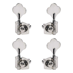 Boston 88-CLR Stemmechanieken voor Basgitaar 2x Links 2x Rechts Chrome