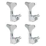 Boston 92-CL Die Cast Stemmechanieken voor Basgitaar 4x Links Chrome