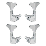 Boston 92-CLR Die Cast Stemmechanieken voor Basgitaar 2x Links 2x Rechts Chrome