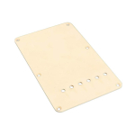 Boston BP-105RE Backplate Standaard Stratocaster 1-Laags 11.2mm White Relic