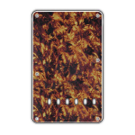 Boston BP-313-MY Backplate Standaard Stratocaster 3-Laags Marble Yellow