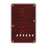 Boston BP-313-RR Backplate Standaard Stratocaster 3-Laags Tiger Red - Op = op