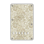 Boston BPL413-PW Backplate Linkshandige Stratocaster 4-Laags Pearl White