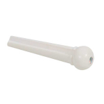 Boston 2012 Brugpen Westerngitaar Wit met 3mm Parelmoer Stip