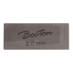 Boston BSSF-20 Brugzadel Groef/Gleuf Vijl 2mm Dikte
