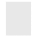 Boston GG-WH-2 Zelfklevend Slagplaat Materiaal 25.5cm x 30.5cm Wit